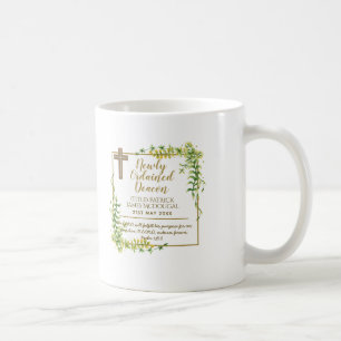 Neu Ordentetes Deacon-Geschenkbuch Verse Custom Kaffeetasse