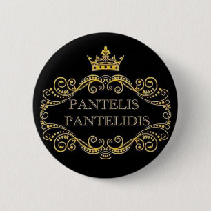 NEU! - PANTELIS PANTELIDIS BUTTON-BACK-ABZEICHEN BUTTON