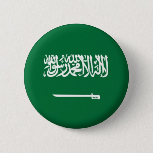 NEU! - SAUDI-ARABIEN-BUTTON-RÜCKKEHR-ABZEICHEN BUTTON (Vorderseite)