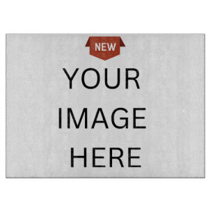 NEU! Schneidpappglas 15"x11" dekorativ Schneidebrett