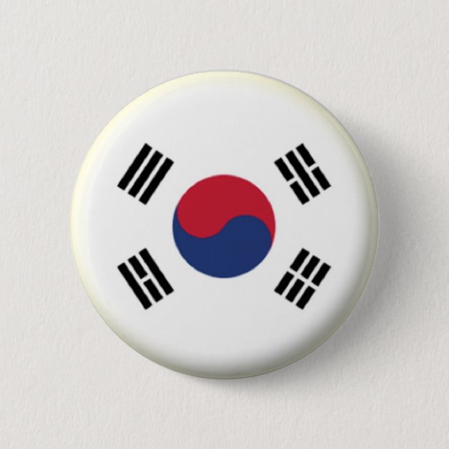 NEU! - SÜDKOREA BUTTON RÜCKKEHR ABZEICHEN (Vorderseite)