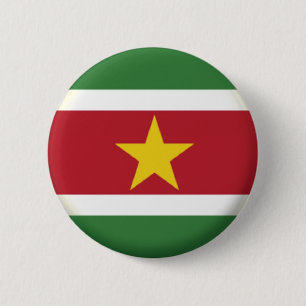 NEU!! - SURINAM PIN BACK ABZEICHEN BUTTON
