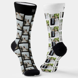 Neu verheiratete Fotos Mr. and Mrs. Socken