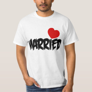 NEU VERHEIRATETES COUPLE T SHIRT.NUR VERHEIRATET S T-Shirt