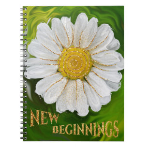 Neuanfang - Daisy Blume Power Notizblock