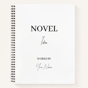 Neuartige Personalisierte Notizbuch-Idee Notizbuch