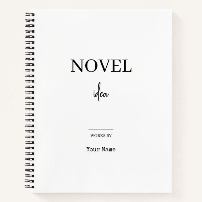 Neuartige Personalisierte Notizbuch-Idee Notizbuch (Vorderseite)