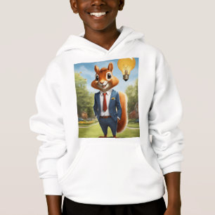 Neuartiger Eichhörnchen-Flüchtige Blick Hoodie
