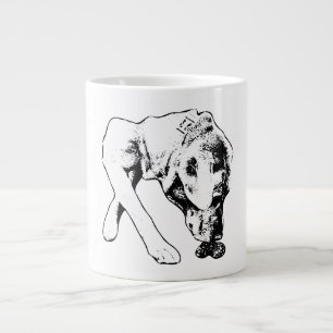 Neuartiger Moment in feiner Tinte Jumbo-Tasse