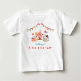Neuartiger Niedlicher Zirkus Fasching Fest Zum Geb Baby T-shirt
