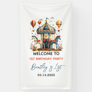 Neuartiger Niedlicher Zirkus Fasching Fest Zum Geb Banner