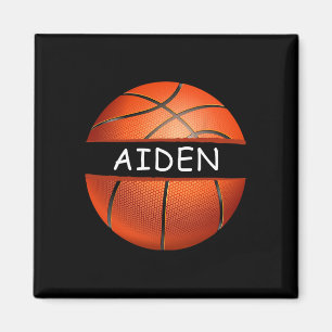Neuartiger Personalisierter Name Aiden Sports Bysk Magnet