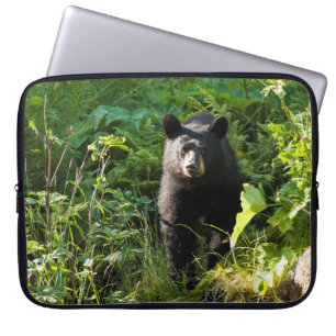 Neuartiger Schwarzbär Laptopschutzhülle
