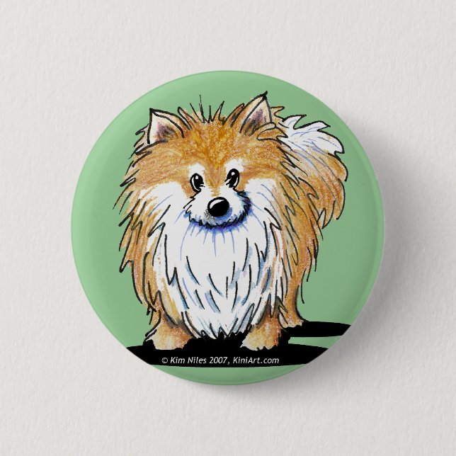 Neuartiger Spitz Button (Vorderseite)