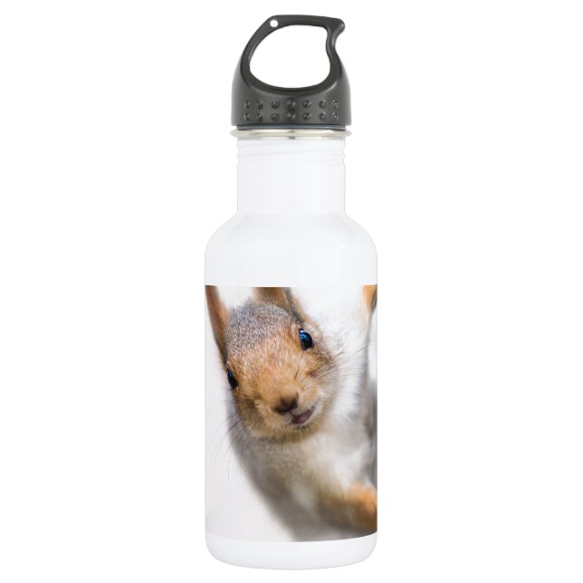Neuartiges Eichhörnchen Trinkflasche (Vorderseite)