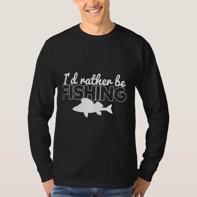 Neuartigkeit bei der Fischerei T-Shirt (Vorderseite)