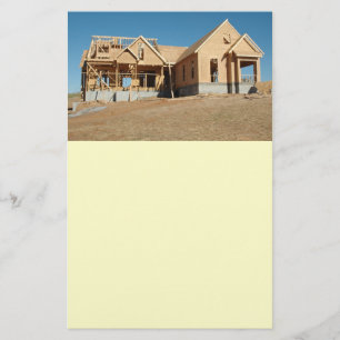 Neubau eines Hauses Flyer