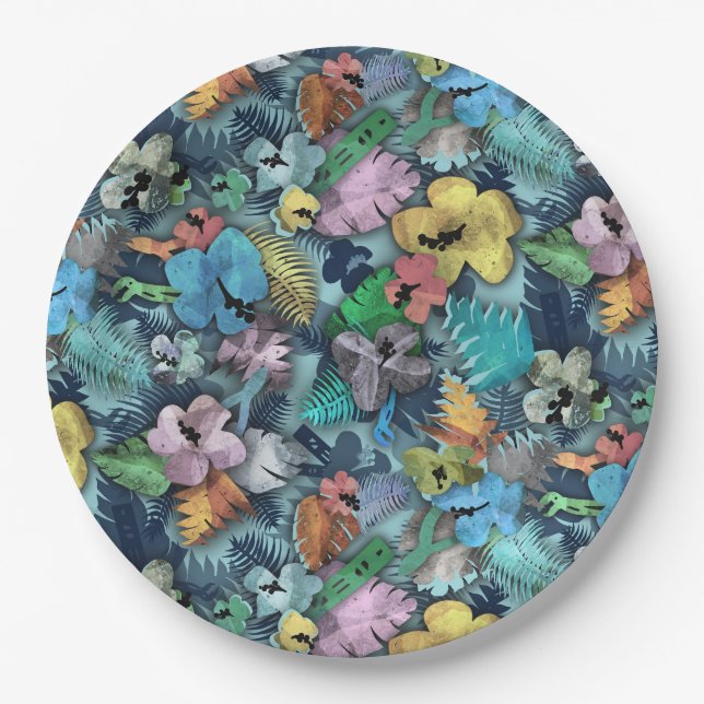 Neubau hawaiisch pappteller (Vorderseite)