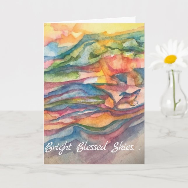 Neubeginn Karte (Kleine Pflanze)