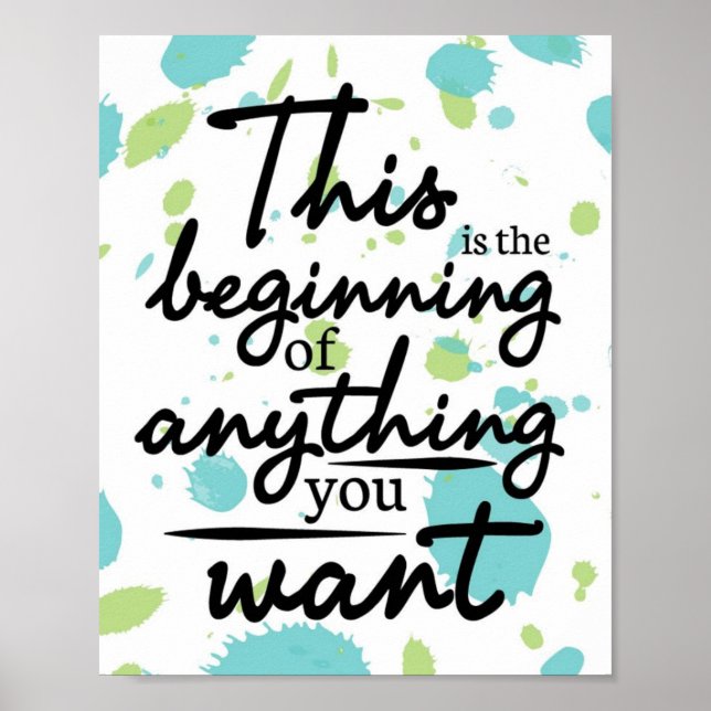 Neubeginn Poster (Vorne)