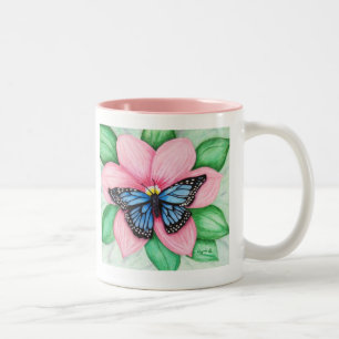Neubeginn Zwei-Tone-Tasse Zweifarbige Tasse