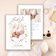 Neuborn Baby Girl Danke Foto Birth