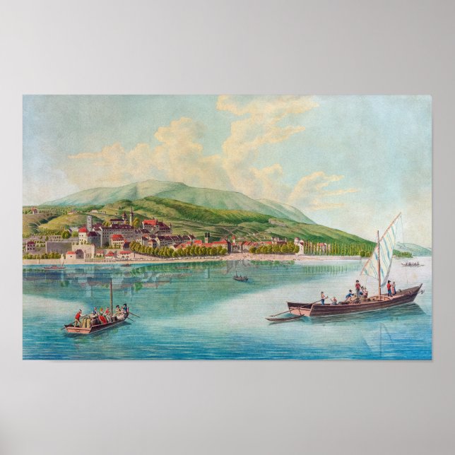 Neuchâtel, Schweiz Poster (Vorne)