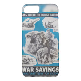 Neudruck des britischen Kriegsposters. Case-Mate iPhone Hülle