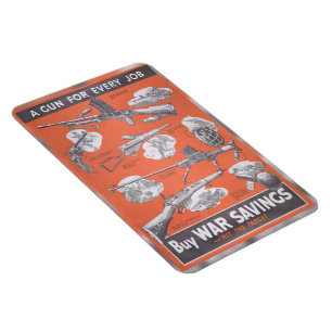 Neudruck des britischen Kriegsposters Magnet