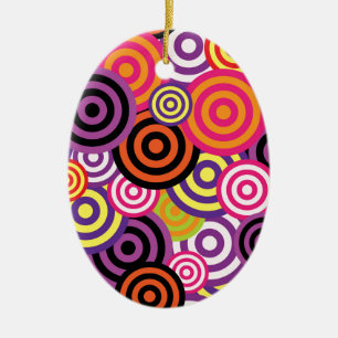 Neue Abstrakte Kunst des Kreises Keramik Ornament