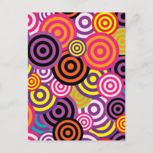 Neue Abstrakte Kunst des Kreises Postkarte