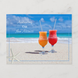 Neue Adresse Beach Life Cocktails im Sand Postkarte