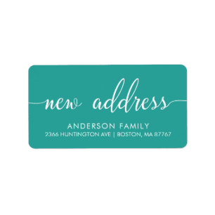 Neue Adressen-Rückkehr AddressLabel Adressaufkleber