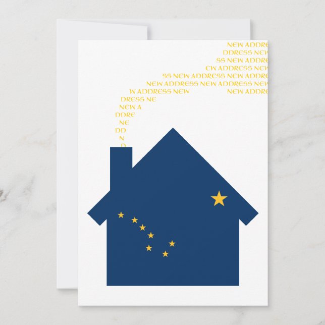 neue Alaskan-Adresse Ankündigung (Vorderseite)