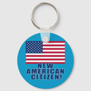 Neue amerikanische Bürger-Geschenke und T-Shirts Schlüsselanhänger