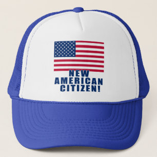 Neue amerikanische Bürger-Geschenke und T-Shirts Truckerkappe