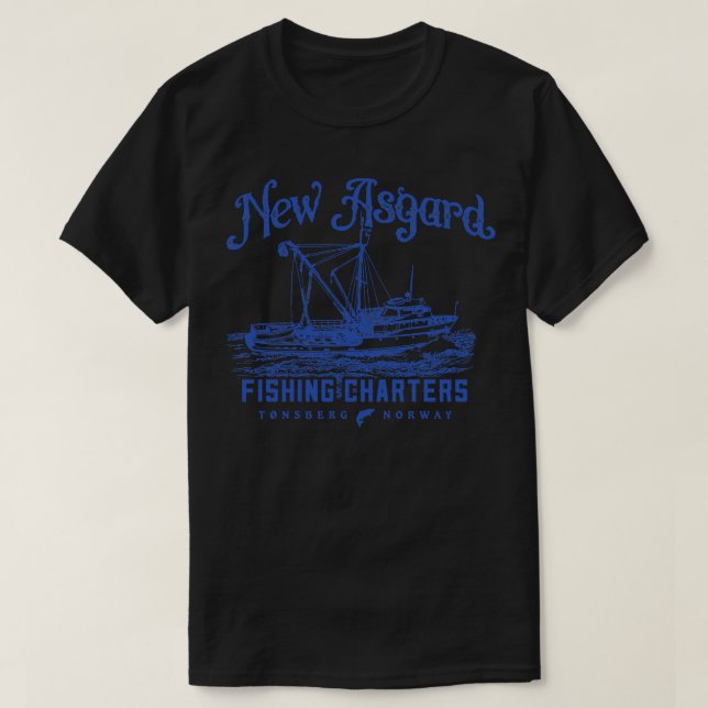 Neue Angelcharten T-Shirt (Design vorne)