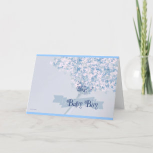 Neue Baby Boy Geschenkkarte ʚ ϊ ɞ Soft Butterflies Karte
