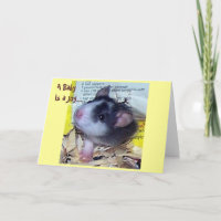 Neue Baby-Karte