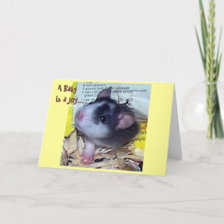 Neue Baby-Karte Karte