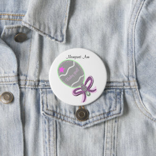 Neue Baby-Mädchen-Schaltfläche NAME ANPASSEN Button