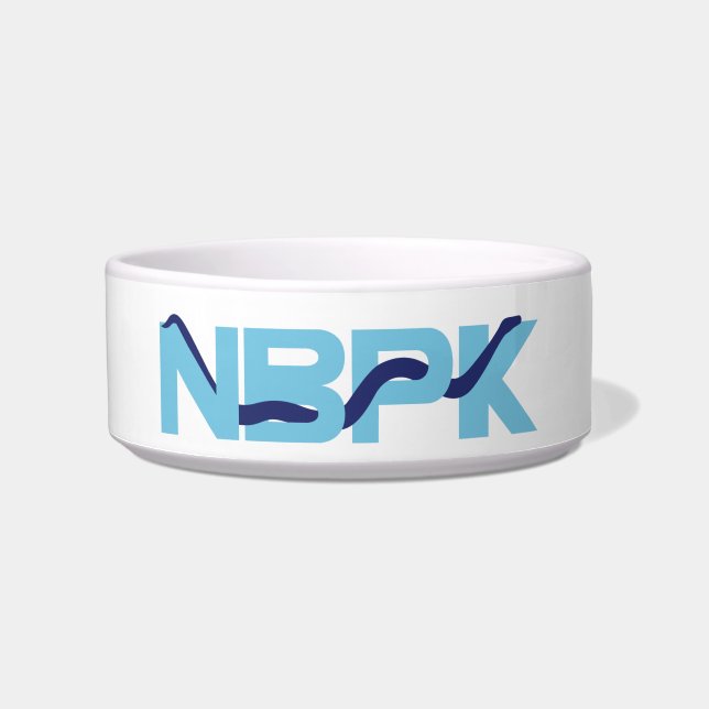 Neue Ball Python Keepers Slither Logo Wasserdisket Napf (Vorderseite)