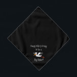Neue Big Sister Stork Black Pet Halstuch<br><div class="desc">Schwarze Bandana, mit einer niedlichen, lustigen Textankündigung... Raten Sie mal, wer wird eine große Schwester sein? Denn Ihr Haustier ist auch Teil der Familie! Ideal für die Ankündigung eines neuen Haustieres oder Babys! Die Hintergrundfarbe ist beliebig, genau wie der Schriftart, die Größe und/oder die Farbe. Mach' es dir zu eigen!...</div>