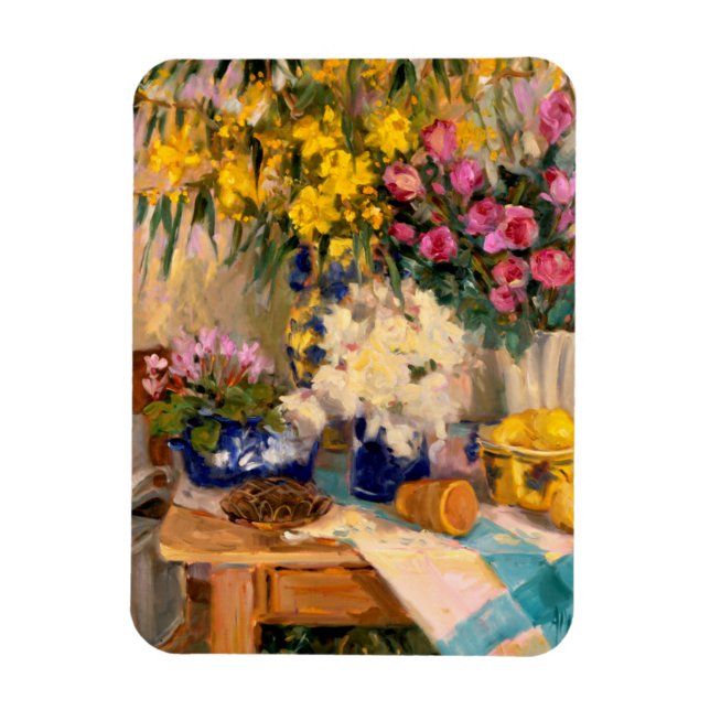 Neue Blume II Magnet (Vertikal)