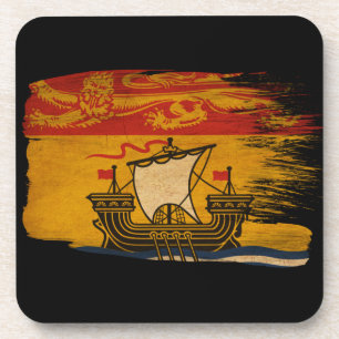 Neue Braunschweig-Flagge Getränkeuntersetzer