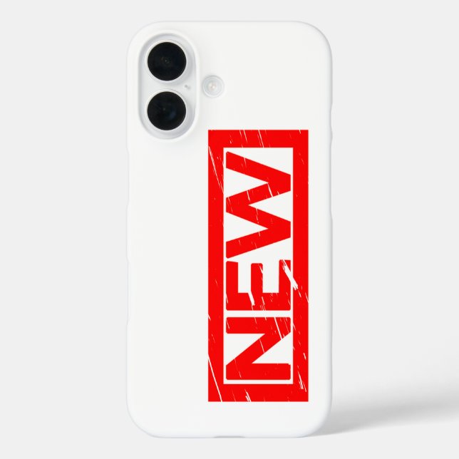 Neue Briefmarke iPhone 16 Hülle (Rückseite)