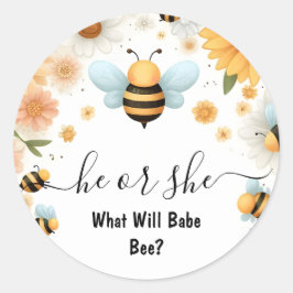 Neue Bug Daisy Bloom Rustikal beschäftigen Bieneng Runder Aufkleber