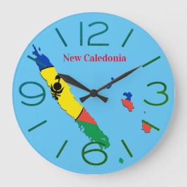 Neue Caledonia-Wanduhr Große Wanduhr