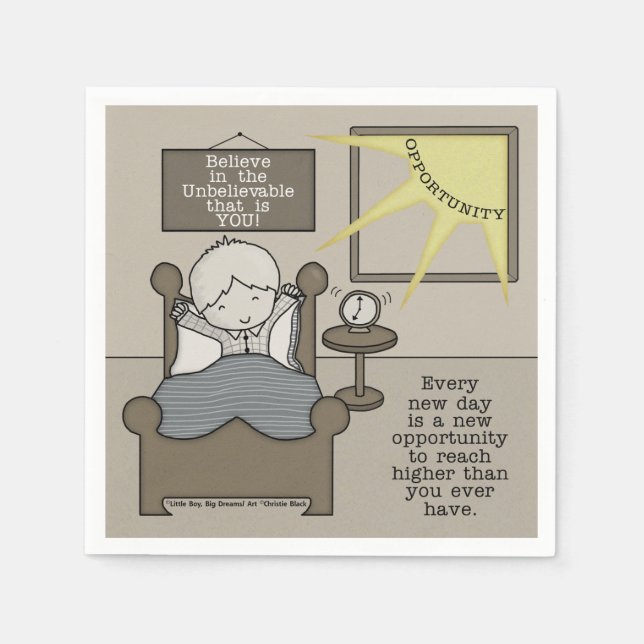 Neue Chance Serviette (Vorderseite)