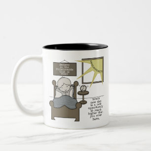 Neue Chance Zweifarbige Tasse